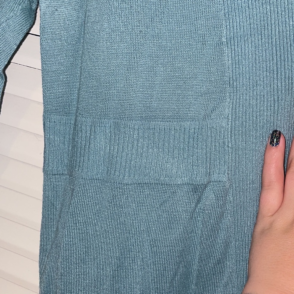 Loft Blue Open Cardigan - Picture 3 of 3
